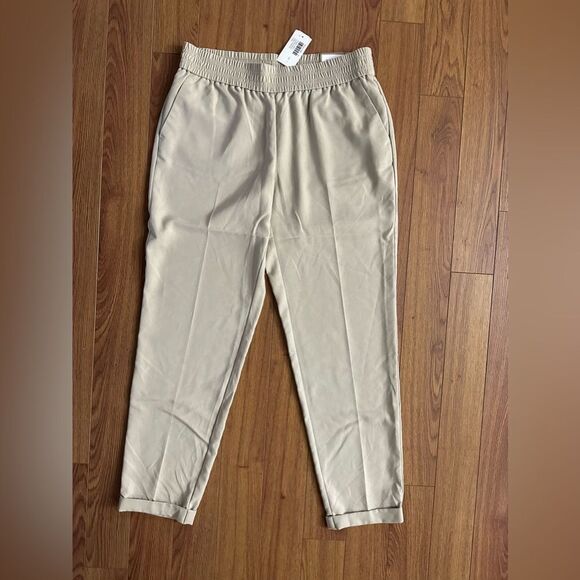Y2K, Chico’s  Cuffed Ankle Pants, size 0, soft tencel twill, khaki color - Picture 1 of 13
